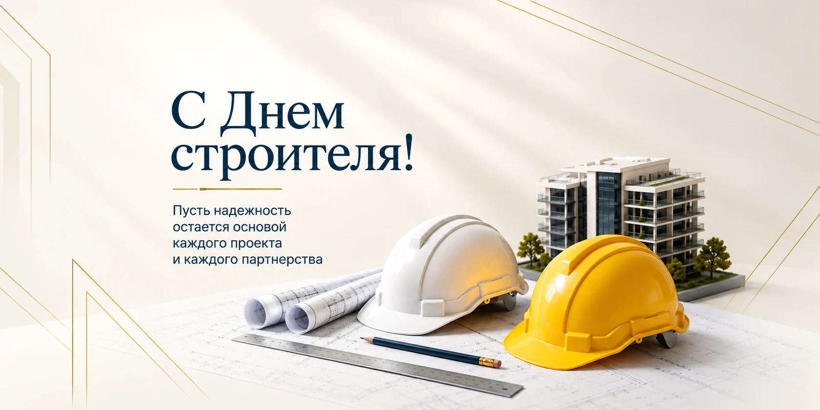 С Днем строителя!